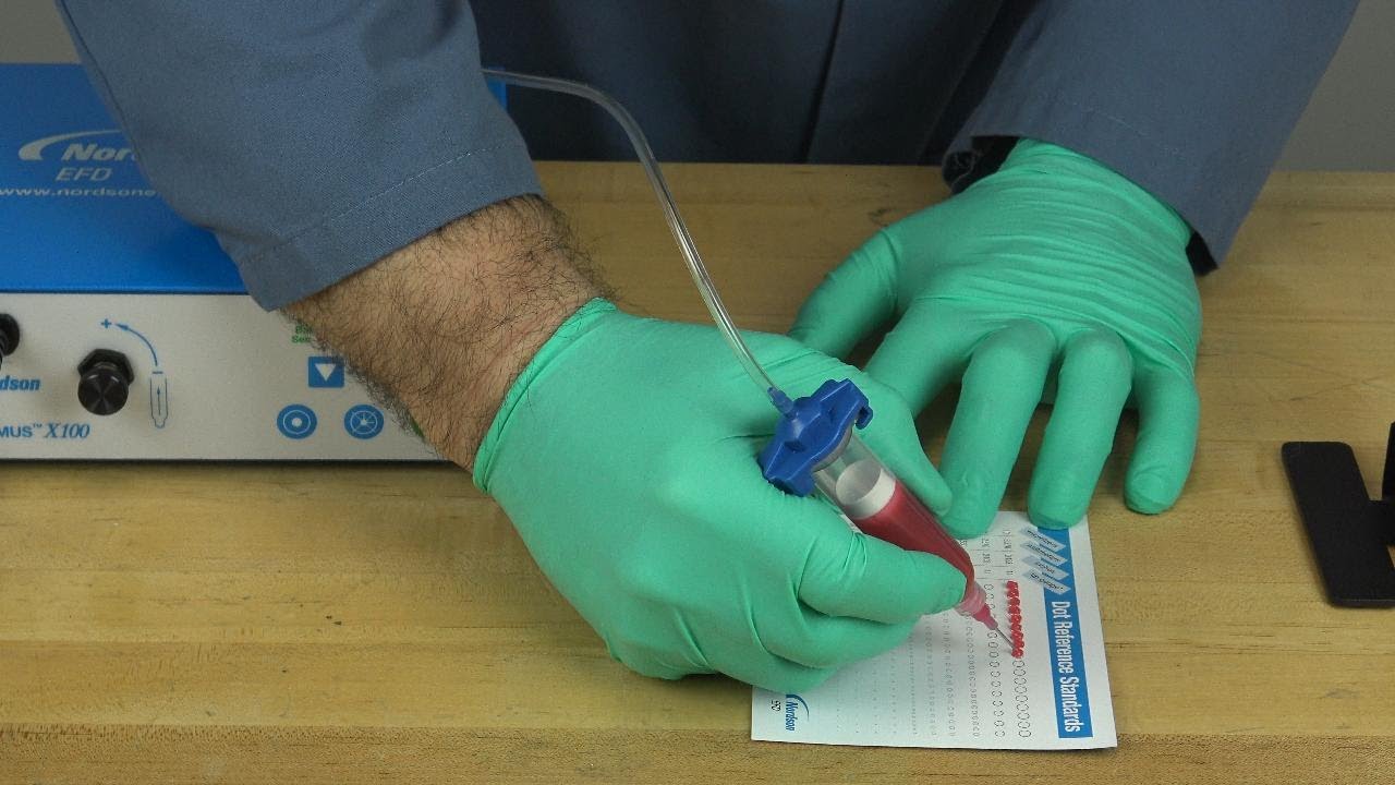 Performus X #3 - How to Set Dispense Time on Your Benchtop Dispenser - Nordson EFD