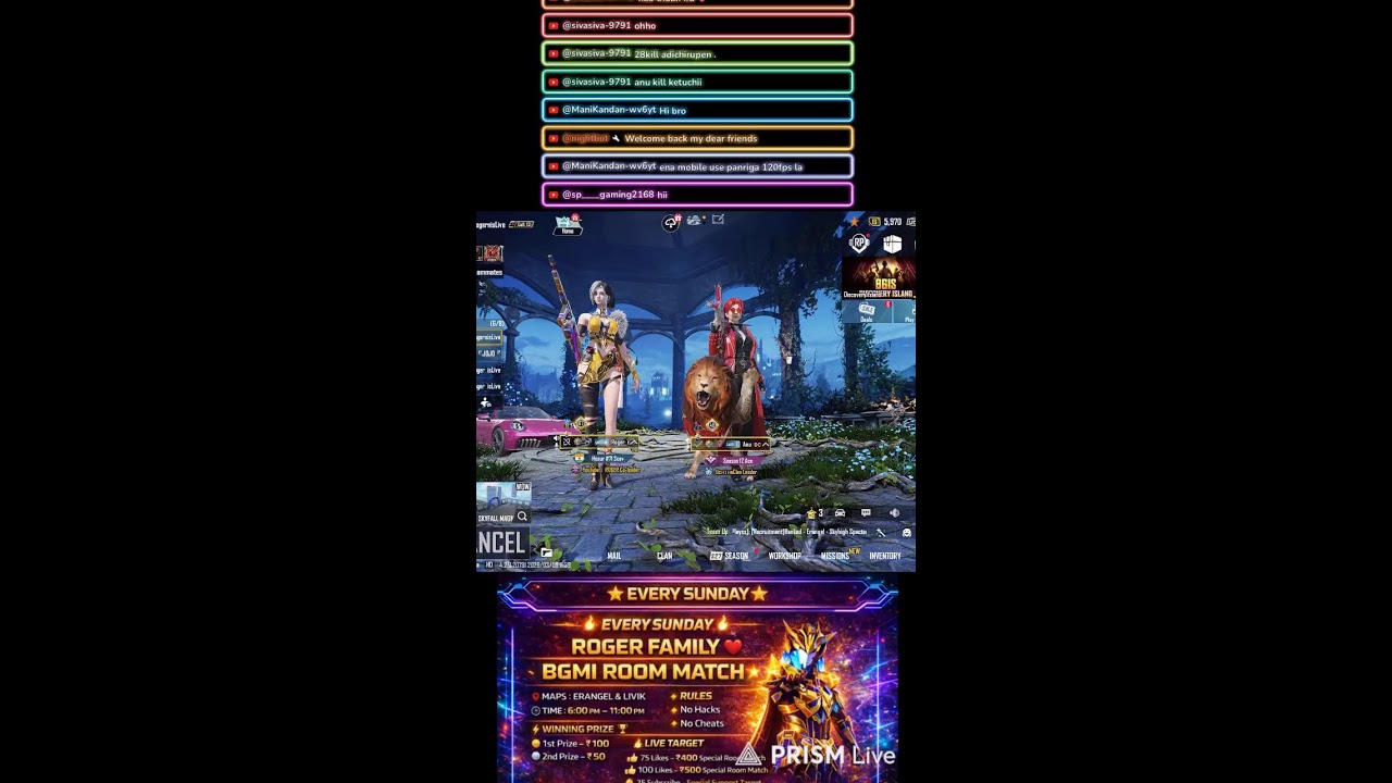 #bgmi tamil&hindi more subscribe me as today, target 700 guys, help me guys, thank you