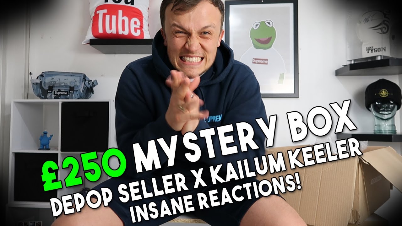 HYPEBEAST DEPOP MYSTERY BOX- WE GOT YEEZYS!!