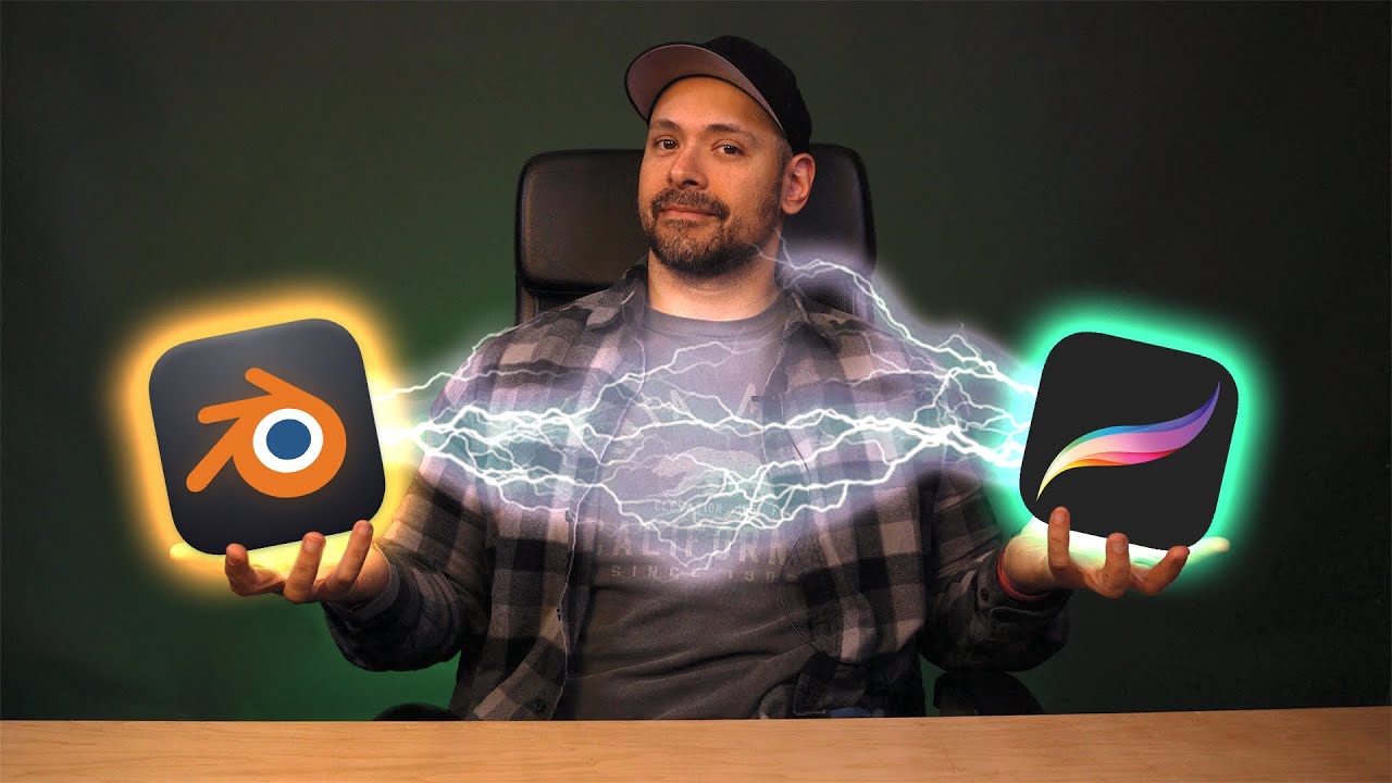 Fuse Your Procreate and Blender Powers with this Hybrid Workflow!