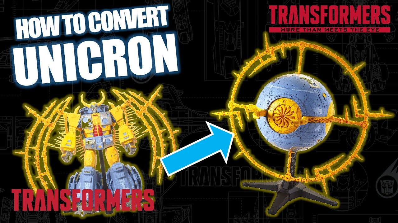 BREAKING! Complete Unicron Conversion! | TRANSFORMERS HASLAB | Transformers Official