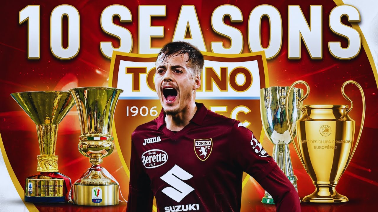 EU ASSUMI O COMANDO DO TORINO POR 10 TEMPORADAS... O FILME!📽
