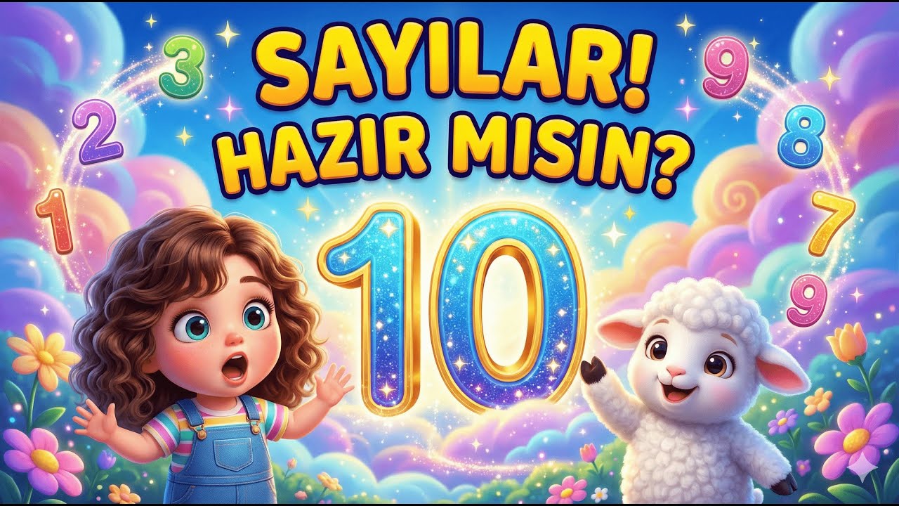 Elif ve Mimi ile 1’den 10’a Kadar Sayıları Öğreniyoruz!