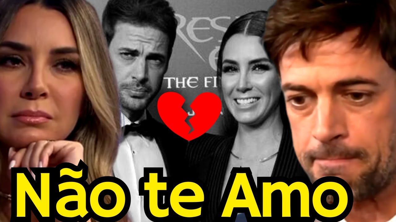 💥WILLIAM LEVY CONFESSA QUE ELIZABETH NÃO É O AMOR DE SUA VIDA! É UMA EX PARCEIRA DE TRABALHO