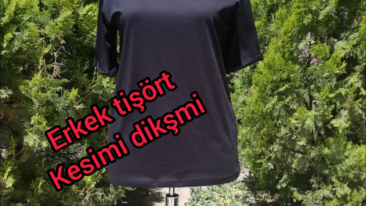ERKEK TİŞÖRT KESİMİ DİKİMİ