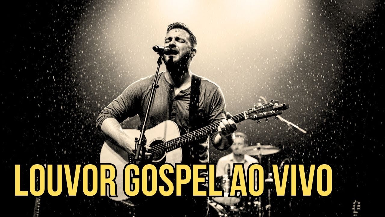 MEU REFÚGIO NA TEMPESTADE | LOUVOR GOSPEL AO VIVO
