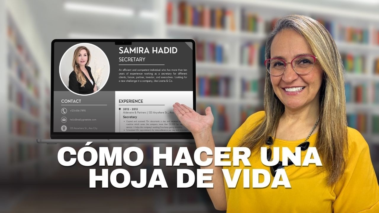 Cómo hacer una Hoja de Vida desde 0 Paso a Paso