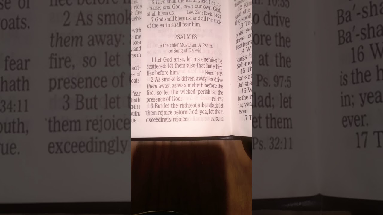 Psalms 58:1-2 KJV Let God Arise For The Wicked Will Perish In The Presence Of God Amen