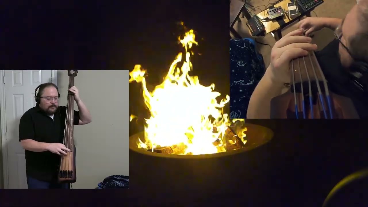 Jimi Hendrix - Fire (Bass Cover) #basscover #Hendrix #EUB #electricuprightbass
