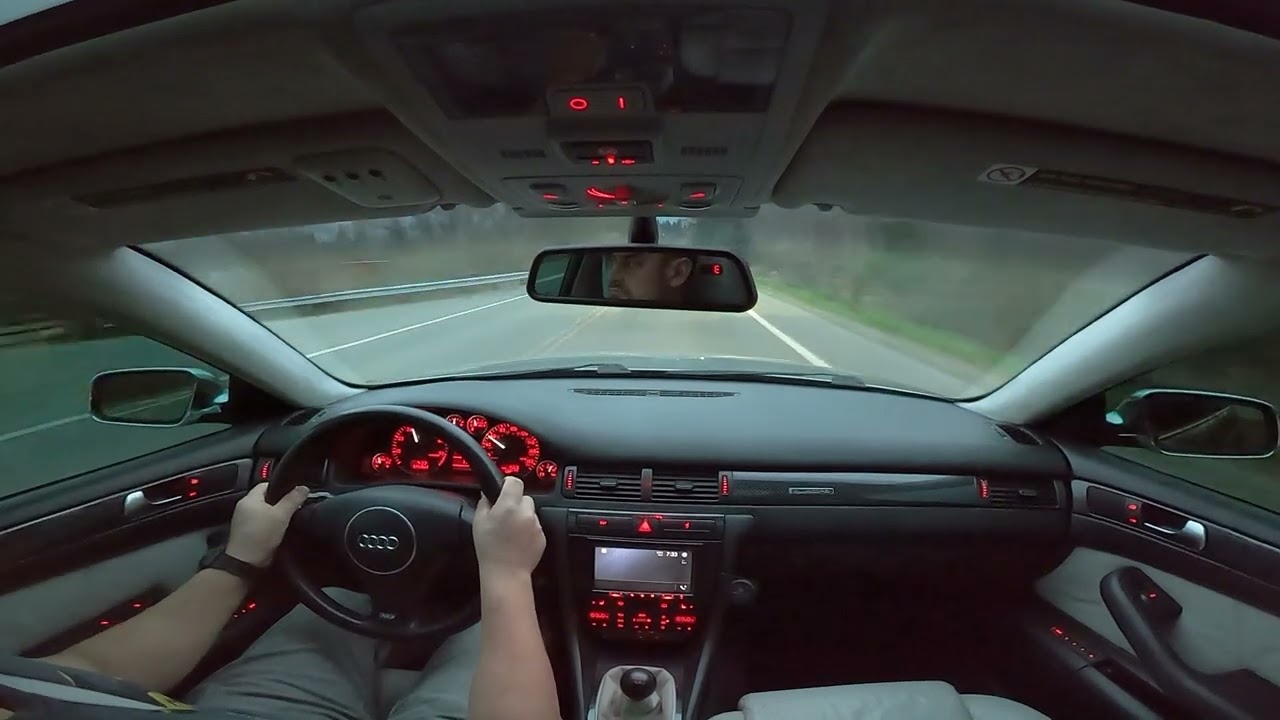 2002 Audi S6 Avant (C5) Driving video