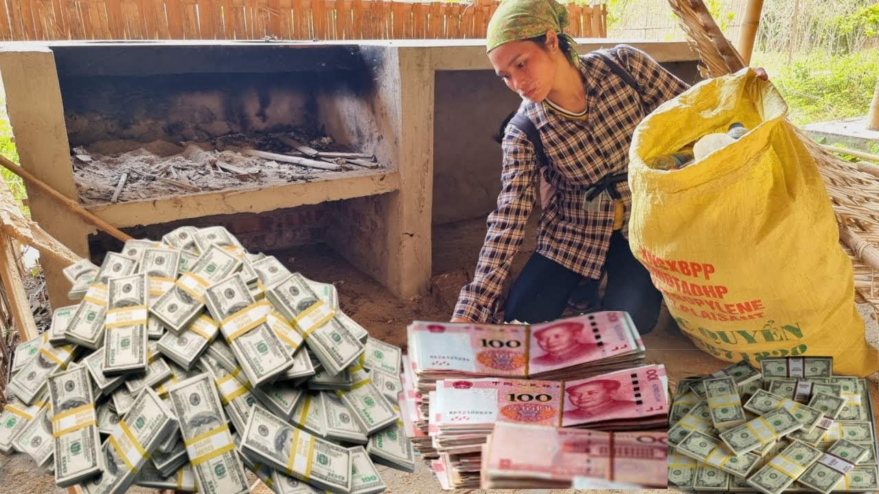 145 DAYS GIRL FOUND A LARGE AMOUNT OF MONEY IN AN ABANDONED HOUSE