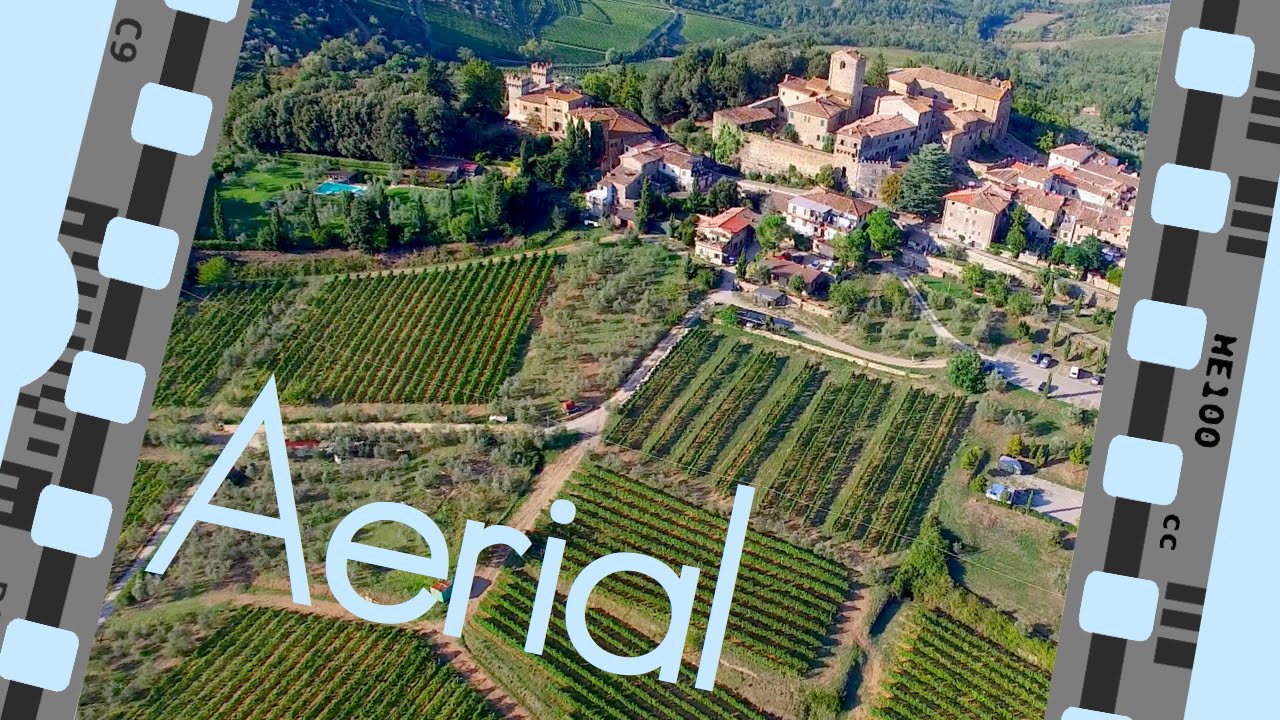 Panzano in Chianti, Italien - DJI Phantom 3 Professional (4K)