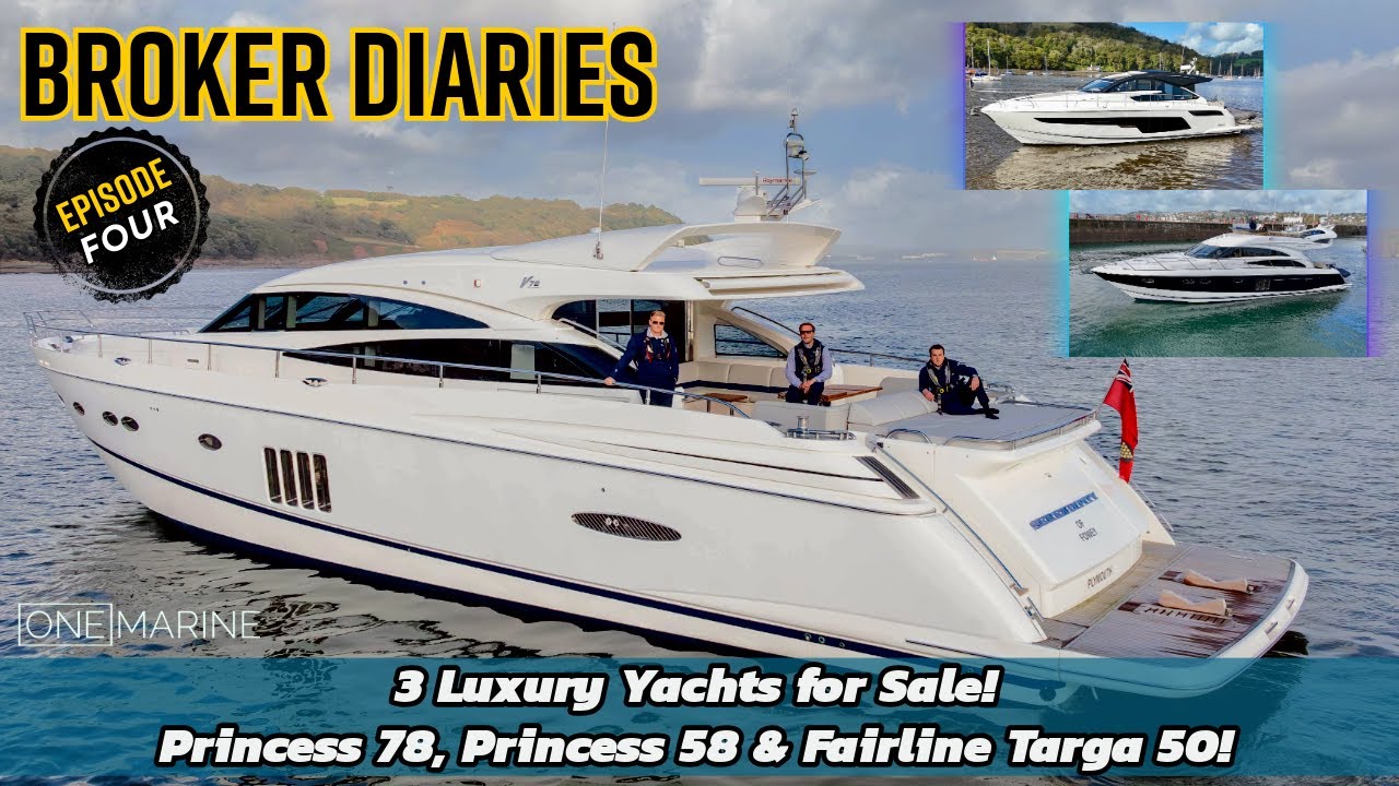Big Boat Thursday! Broker Diaries Episode 4 can we list 200ft in one day!? 3 boats and 3 locations!