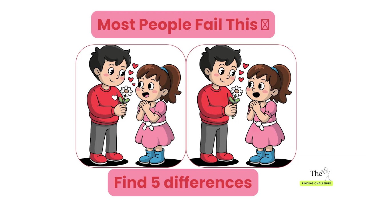 Comment the 5 Differences🔍😮