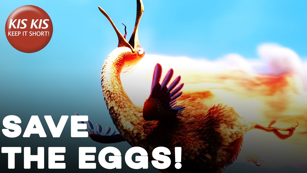 They Must Save the Eggs Before Volcano Eruption! | Funny CGI Animation 