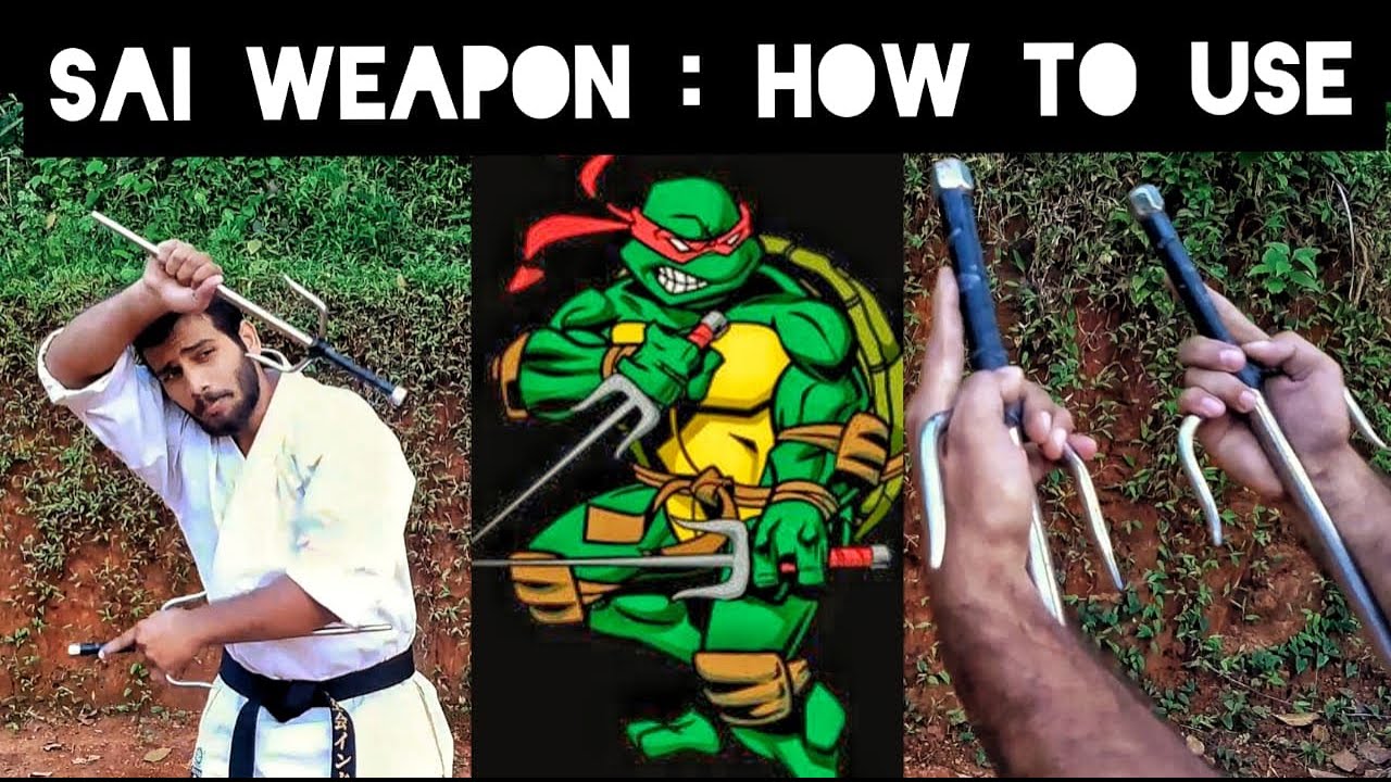 SAI WEAPON : HOW TO USE (with cool grip changing method)