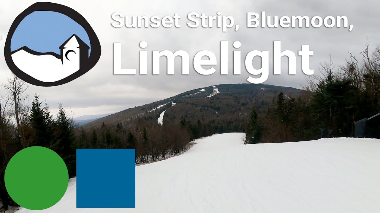 Okemo - Sunset Strip to Blue Moon to Limelight