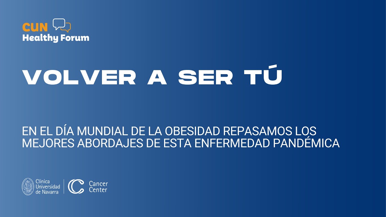 Volver a ser tú | 🔴 en directo contra la obesidad