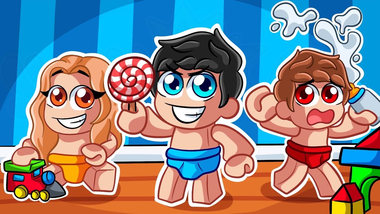 Teniendo una Familia de BEBÉS en Roblox