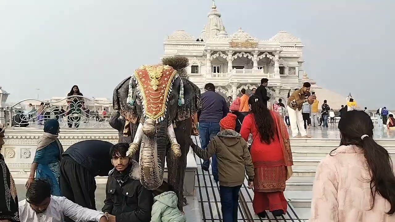 Prem Mandir Vrindavan 🙏🏻✨