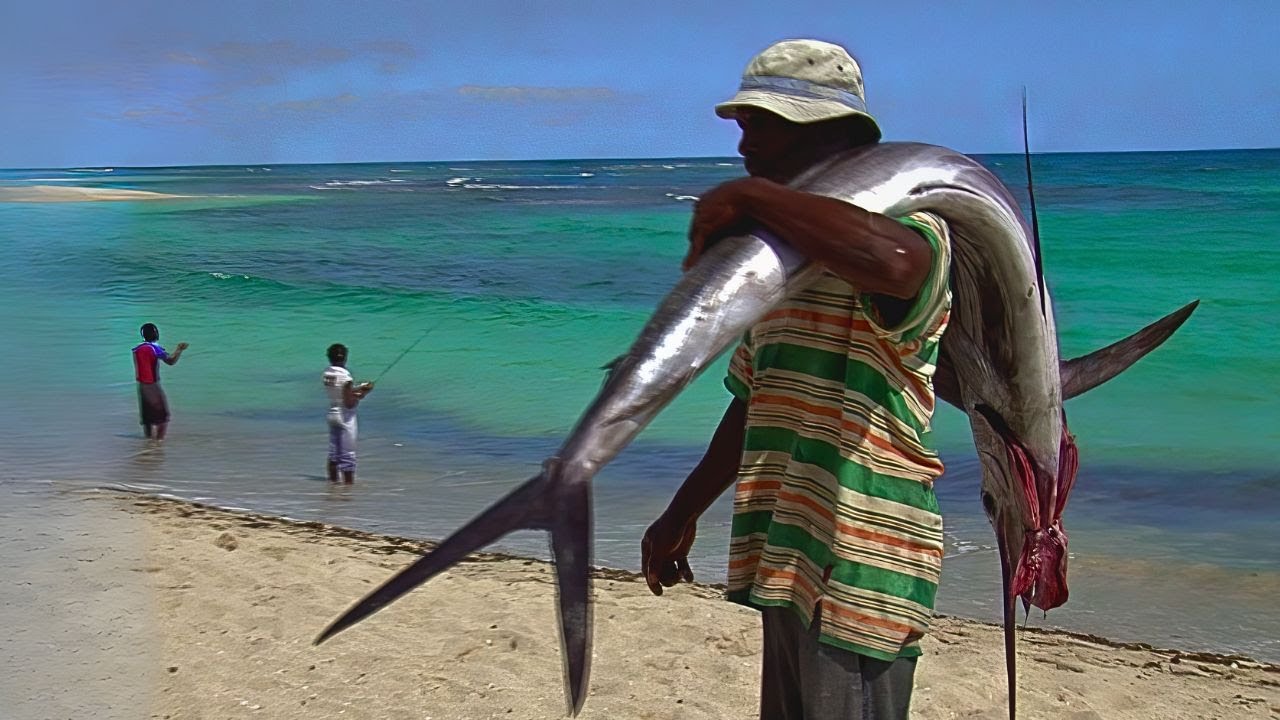 PÊCHE AU POISSON CHEVRE EN REPUBLIQUE DOMINICAINE