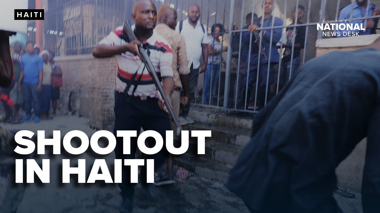 US Marines engage in shootout with suspected Haitian gang members