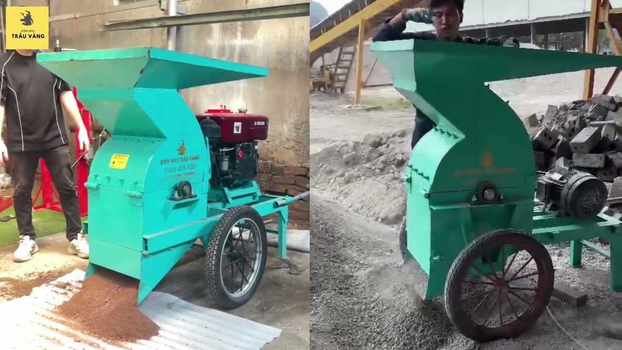 MÁY NGHIỀN ĐÁ 48 BÚA – Nghiền Nhanh Gấp 3, Hạt Mịn Chuẩn Công Trình | 0985 486 138 / 0901 121 365