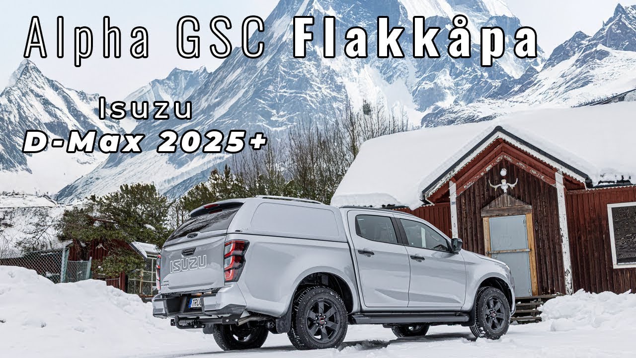 Alpha GSC Kåpa Montering Isuzu D max