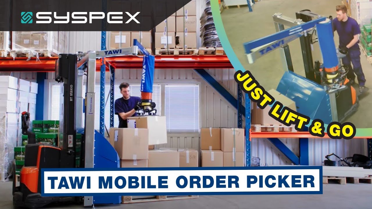 TAWI Mobile Order Picker / Mobile Vacuum Lifter