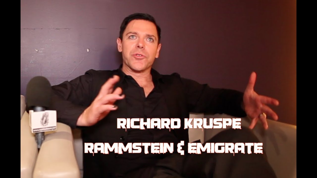 RAMMSTEIN's Richard Kruspe Explains why EMIGRATE Hasn't Toured YET!