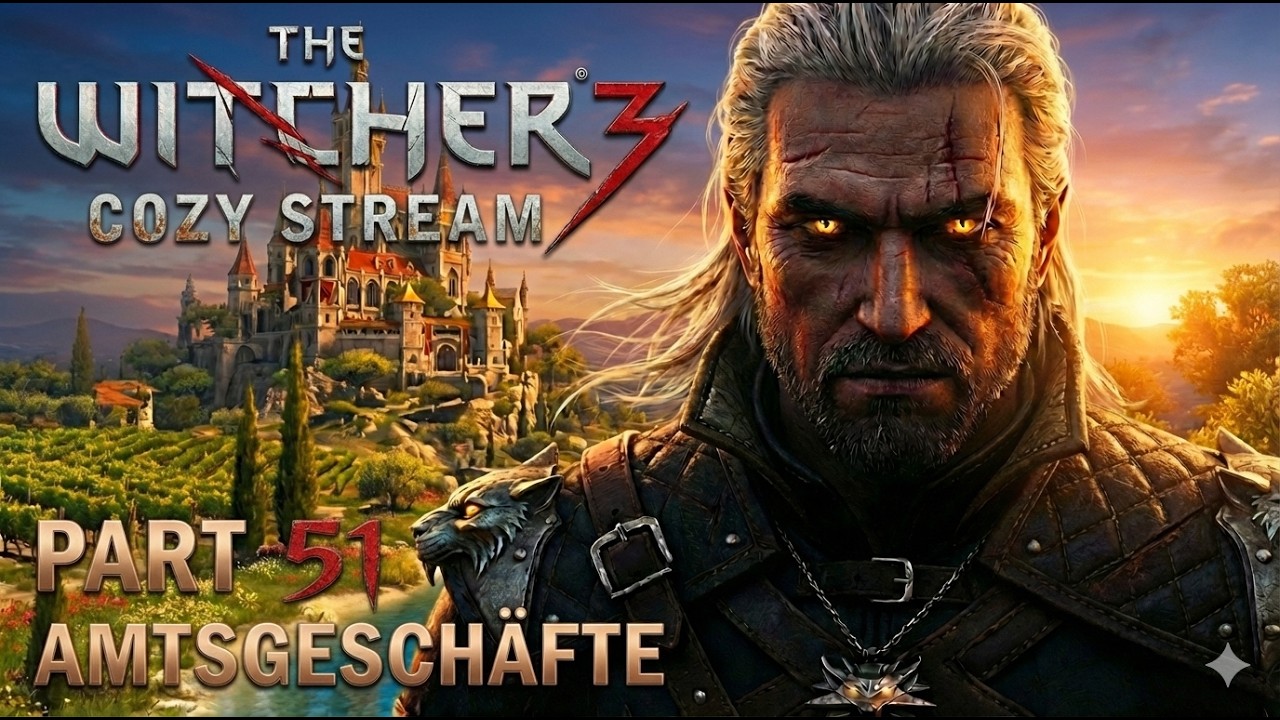 Witcher 3 Cozy Stream Folge 51 | Amtsgeschäfte