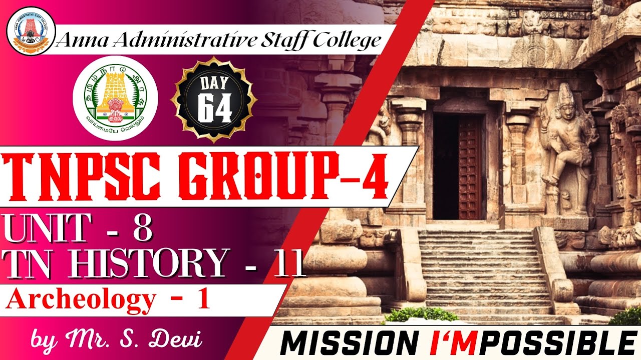 MISSION I'MPOSSIBLE | Day 64 | Unit 8 | Archeology | Part 1 | Ms.S.Devi