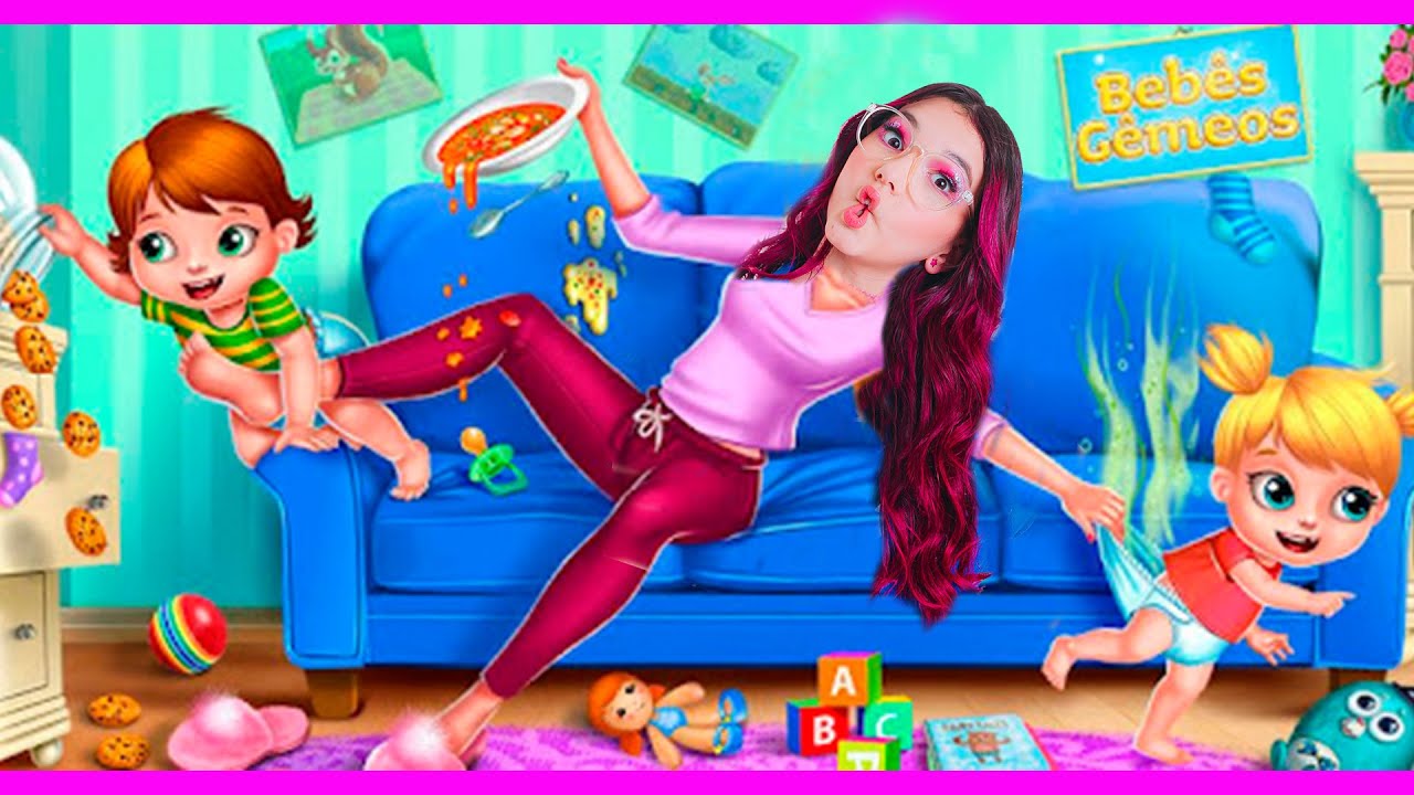 VIREI BABÁ de BEBÊS GÊMEOS muito FOFINHOS (Baby Twins) | Família Luluca