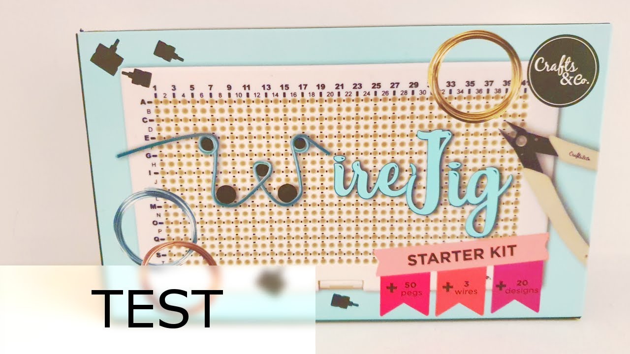 Test zestawu WireJig z Action i szybka kartka | WireJig set from Action test and a quick card