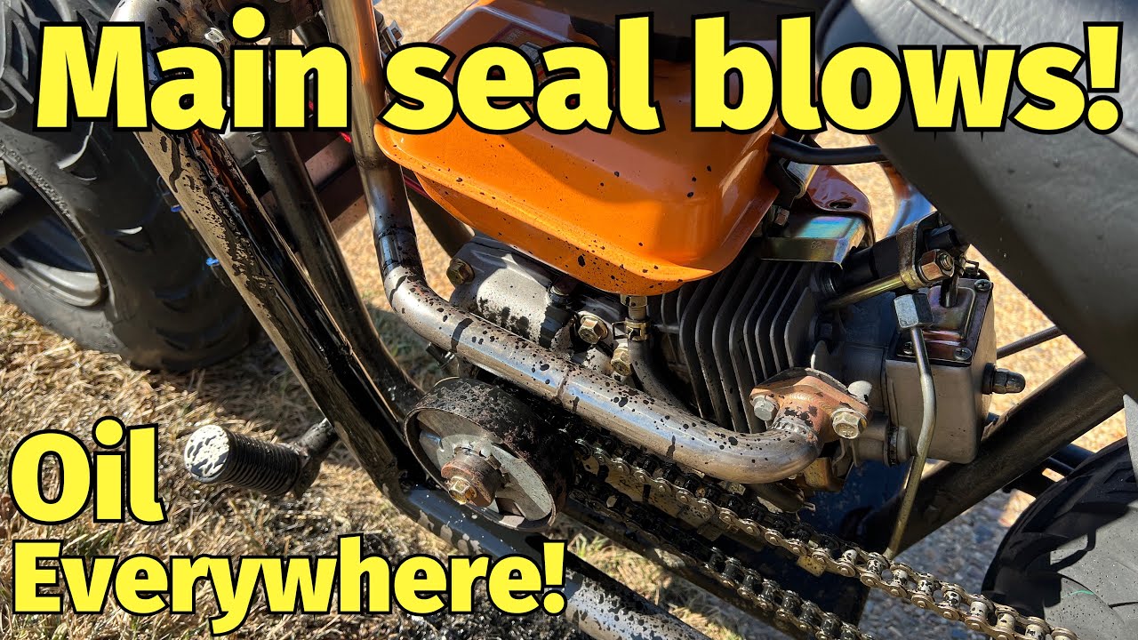 Turbo-Diesel Minibike cold start goes wrong