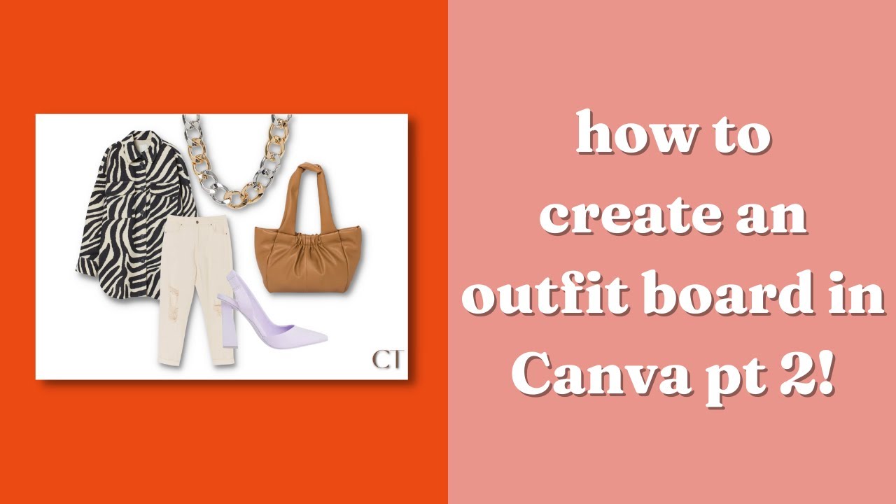 Canva for Fashion Stylist | How To Create Fashion Moodboards in Canva 2021 | AK Brown