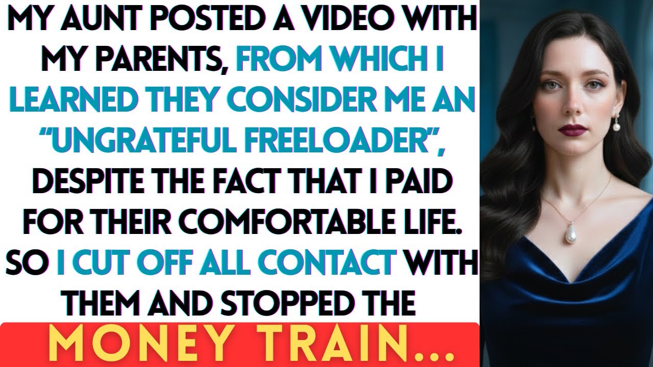 My Aunt Posted A Video With My Parents, From Which I Learned They Consider Me A Freeloader....