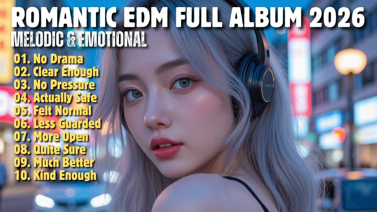 ROMANTIC EDM || NO DRAMA || NEW FULL ALBUM 2026