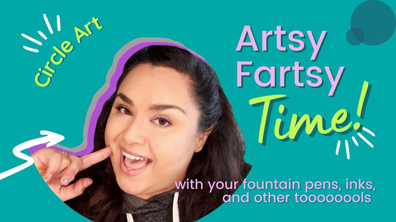 Artsy Fartsy Time Ep 5: #drawing Circles with a #fountainpen