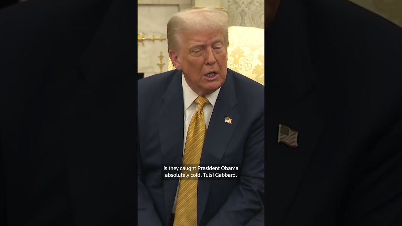 Trump accuses Obama of treason
