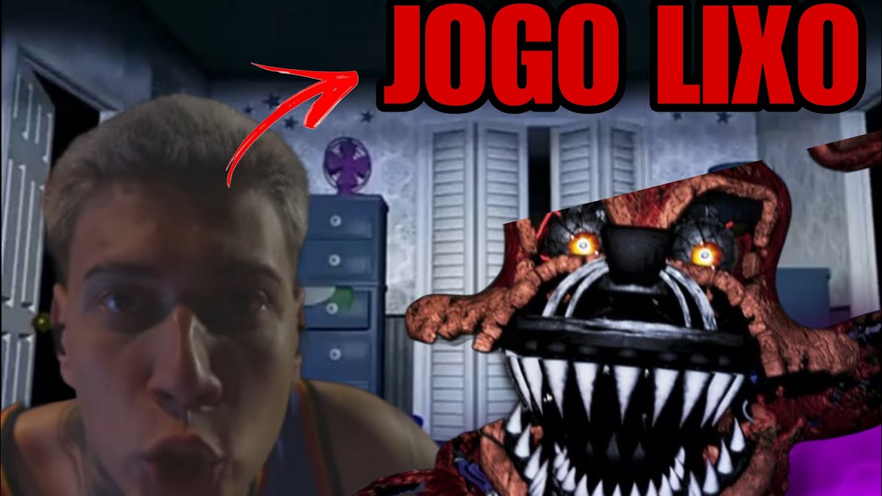 YURI22 tentou jogar FNAF E TILTOUKKKK