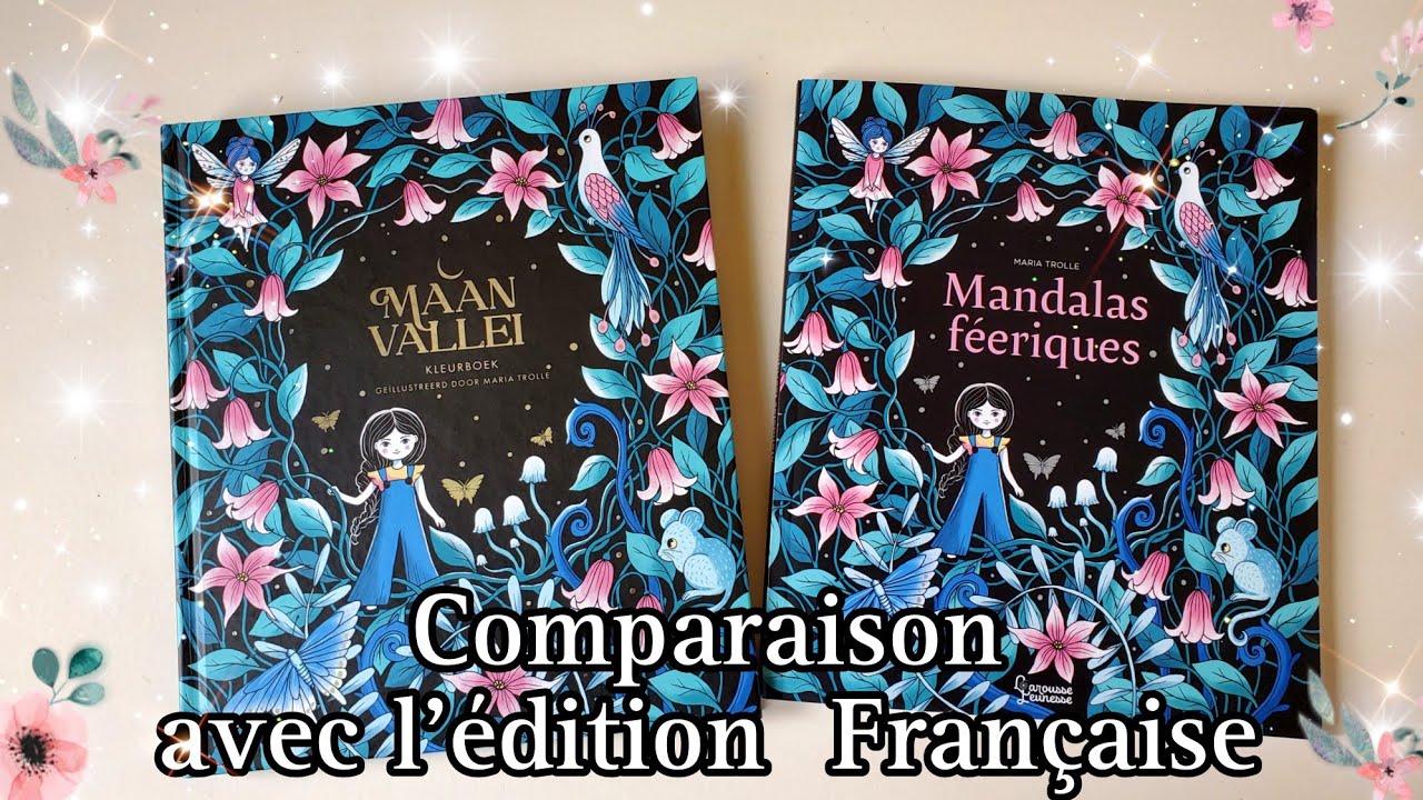 Mandalas féeriques:  Édition Française Larousse de Maria Trolle🌸