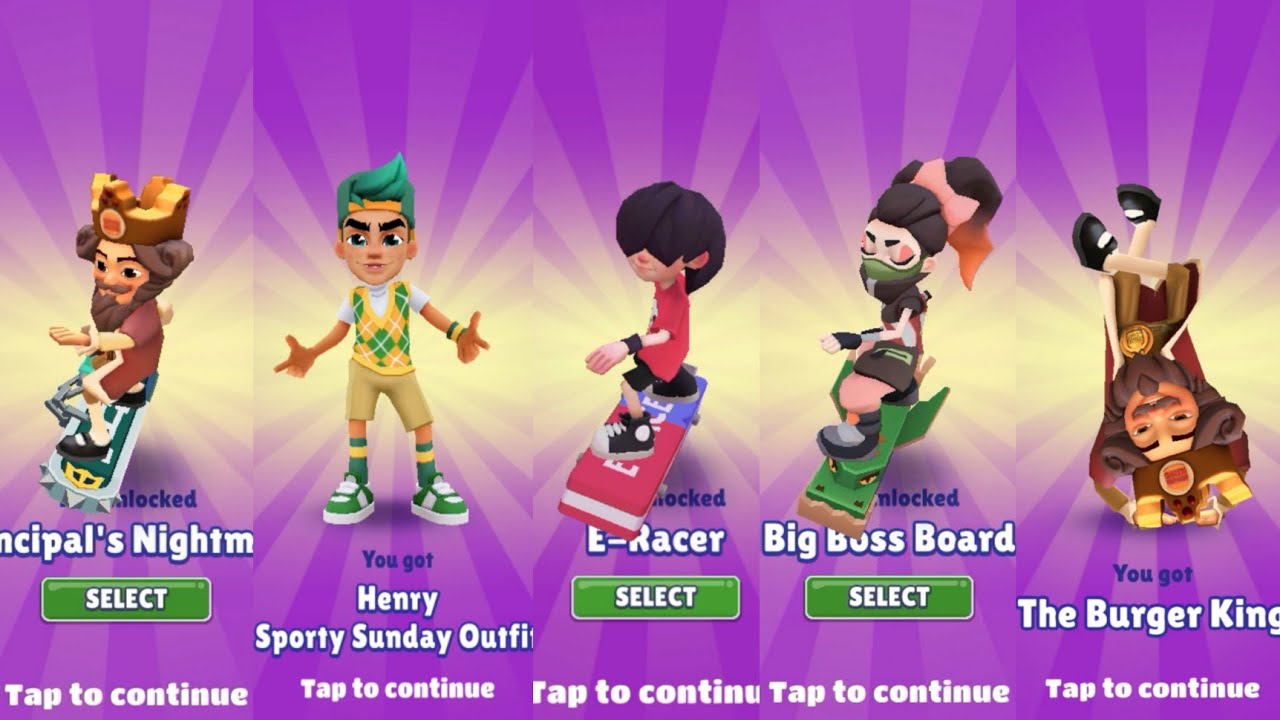Subway Surfers 2025 : New Characters & Hoverboards of Subway Surfer World Tour OXFORD 2025 🛹