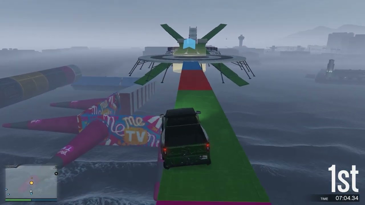 GTA Online // Parkour Races # 32