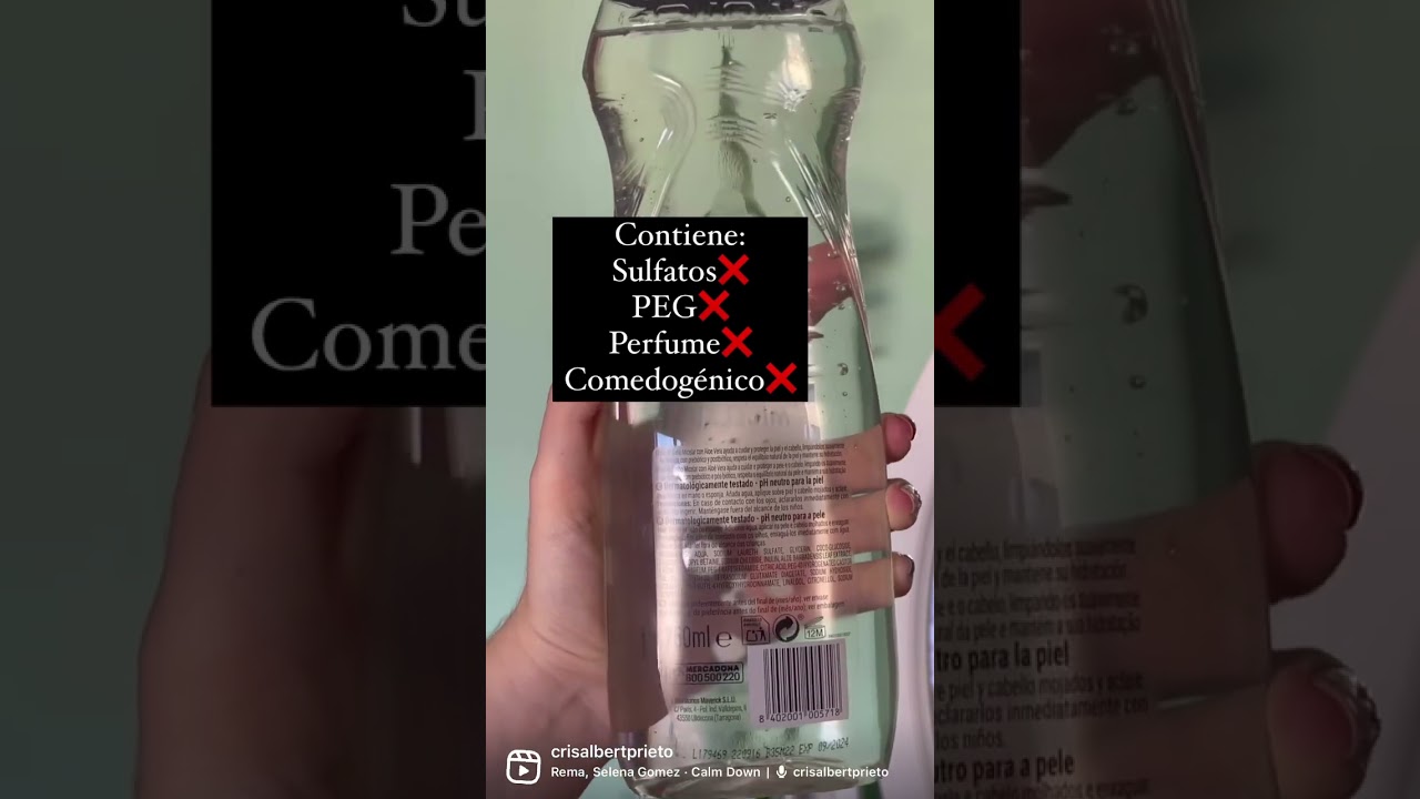 El Gel m&aacute;s viral de Mercadona 😱 #sorts #shorts #mercadona #deliplus