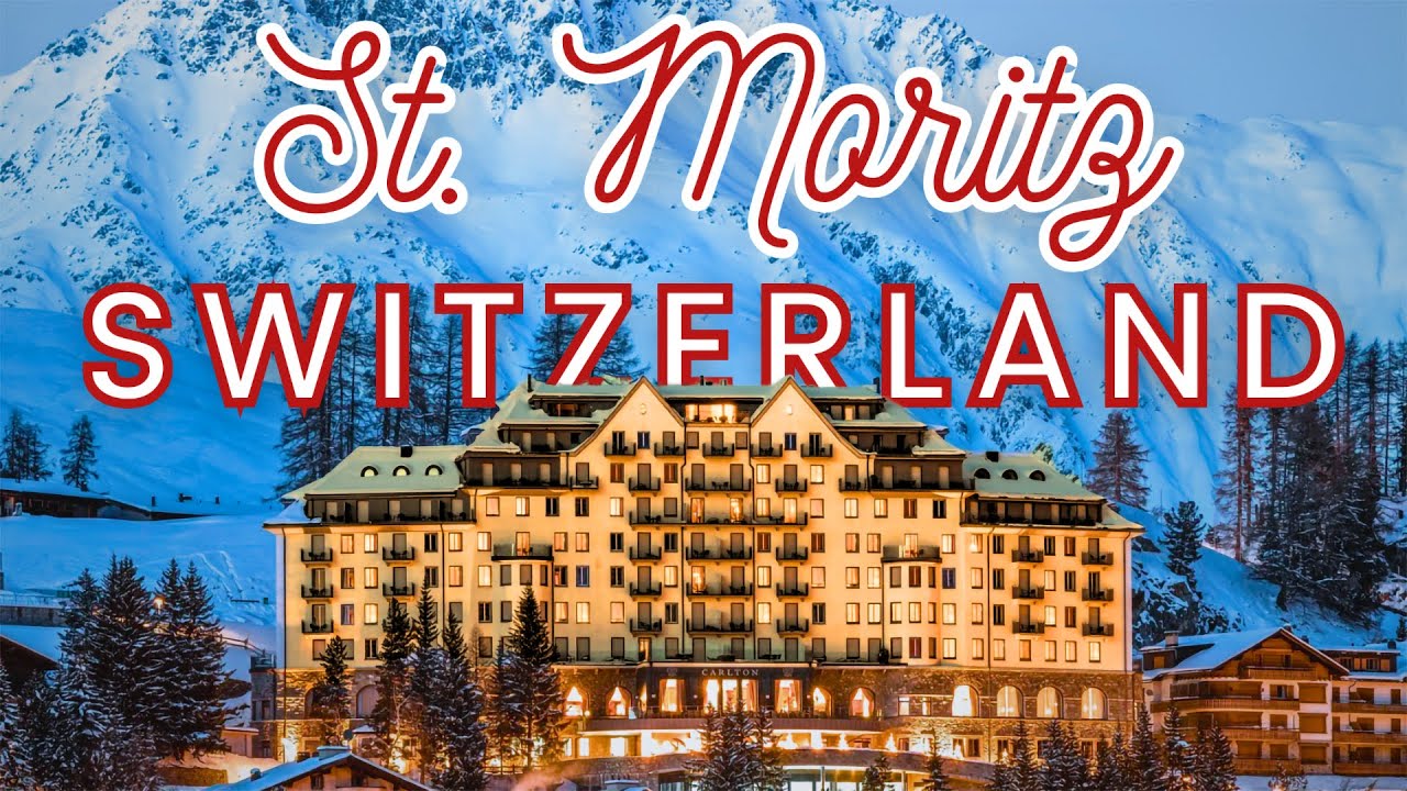 I visited the world's MOST EXPENSIVE Town | St. Moritz, Switzerland 🇨🇭