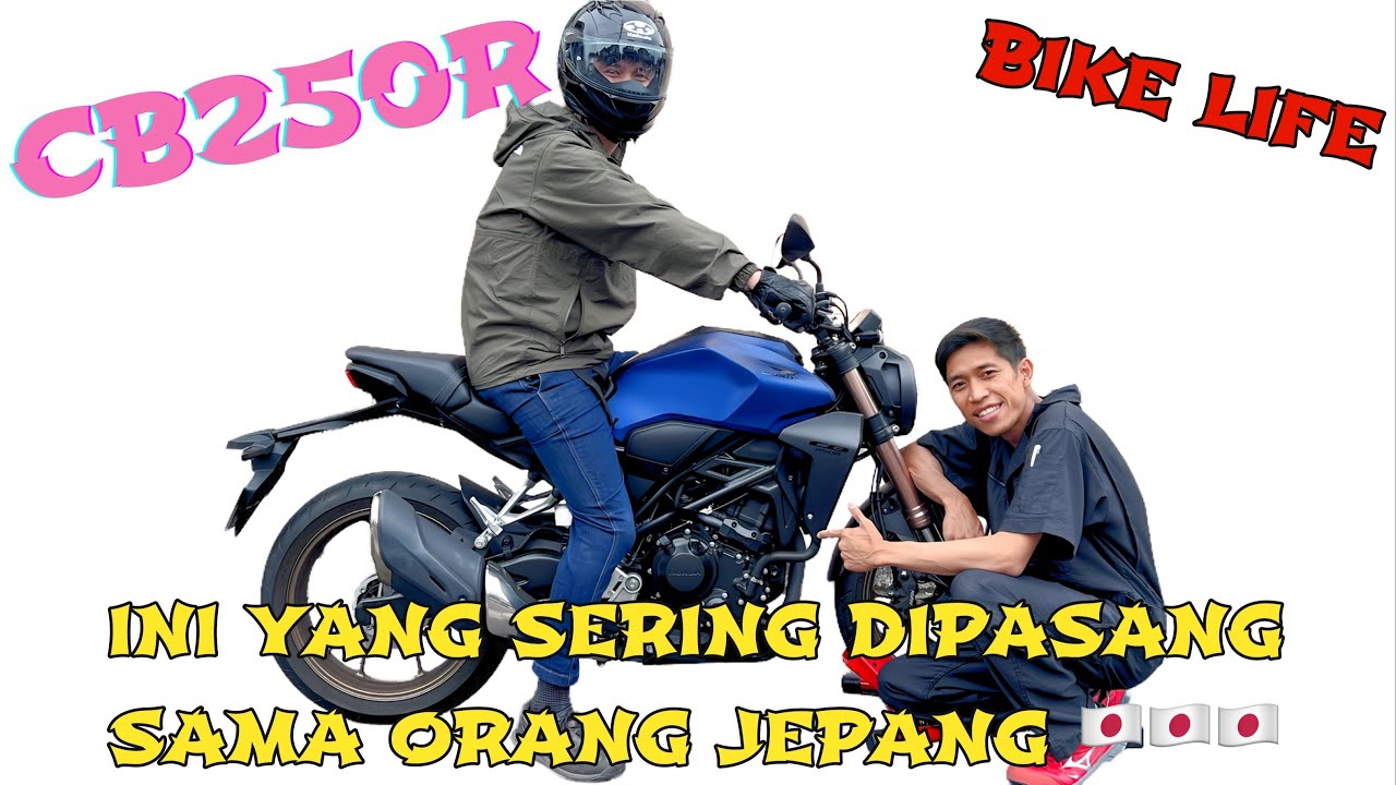 ISTRI JEPANG KASI KEJUTAN, ARIGATOU 🙏🏽 #bike #honda #japan