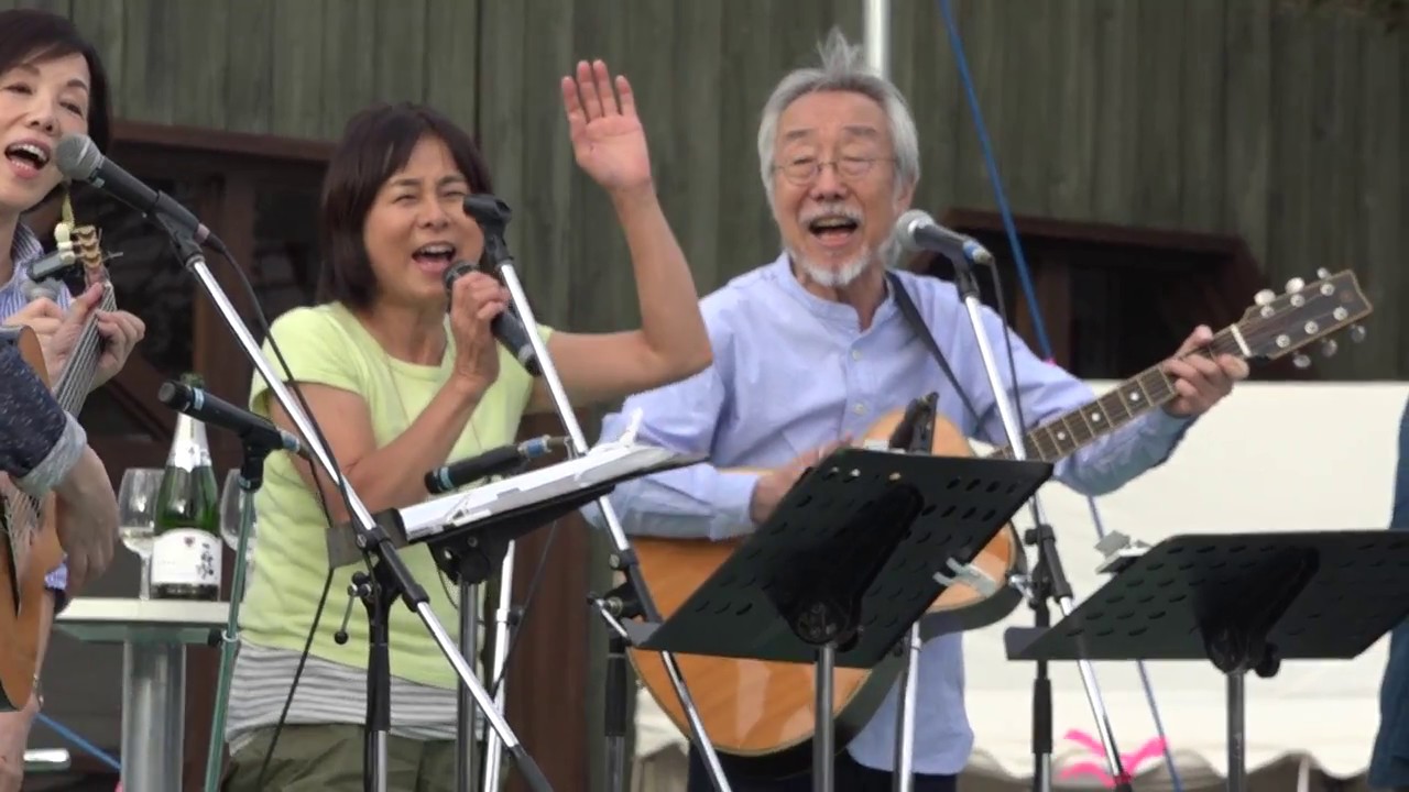 高畠ワイナリー秋の収穫祭 フィナーレ 出発の歌 六文銭＆白井貴子 2018.10.8