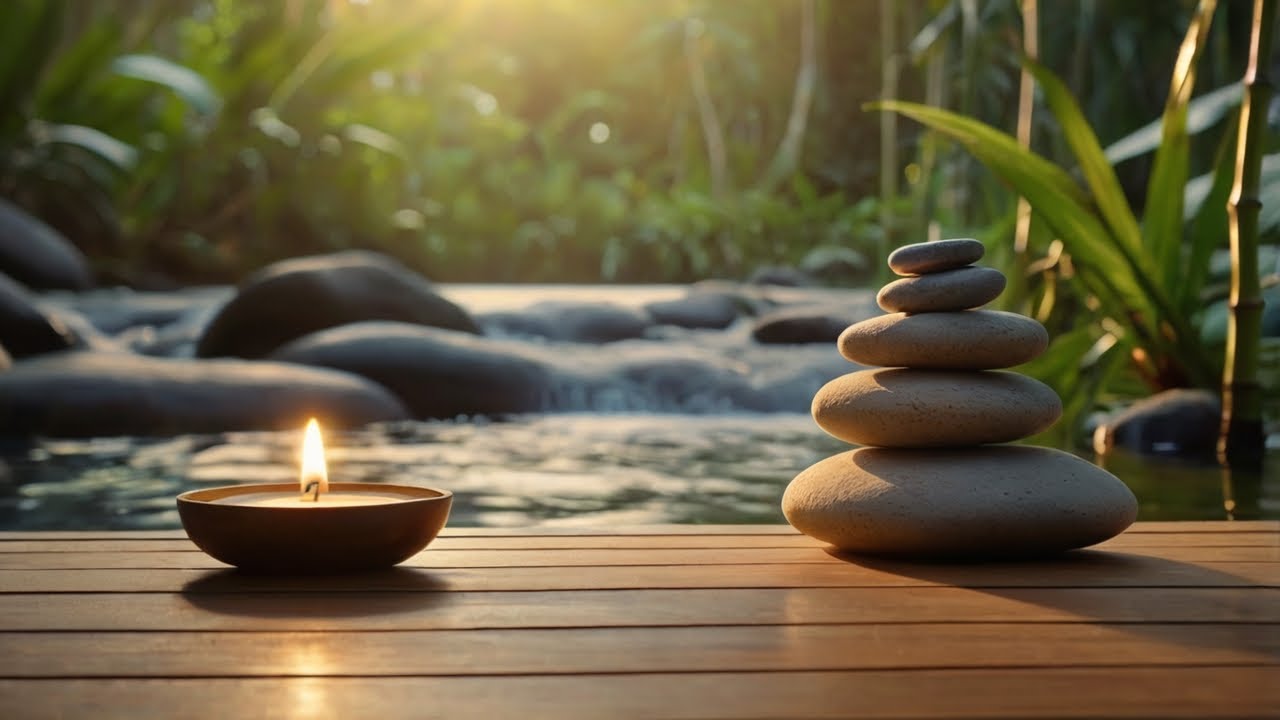 Deep Nature Ambient Piano &bull; Calm Focus & Relaxation Music No Vocals, Slow BPM
