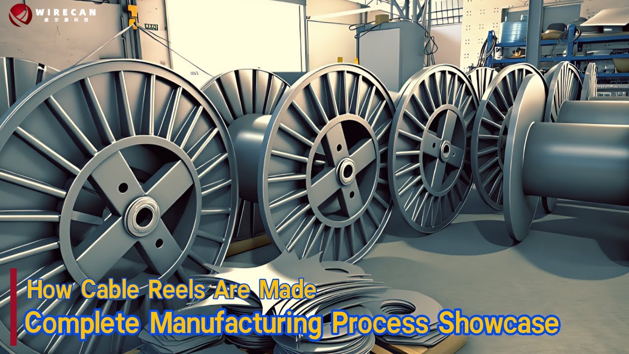 How Cable Reels are Made | Complete Manufacturing Process Showcase